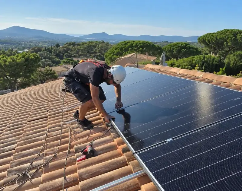 Installateur panneaux solaires Montclar — pose photovoltaïque sur toiture